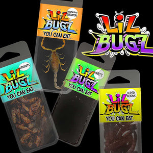 Four Pack of Edible Insects